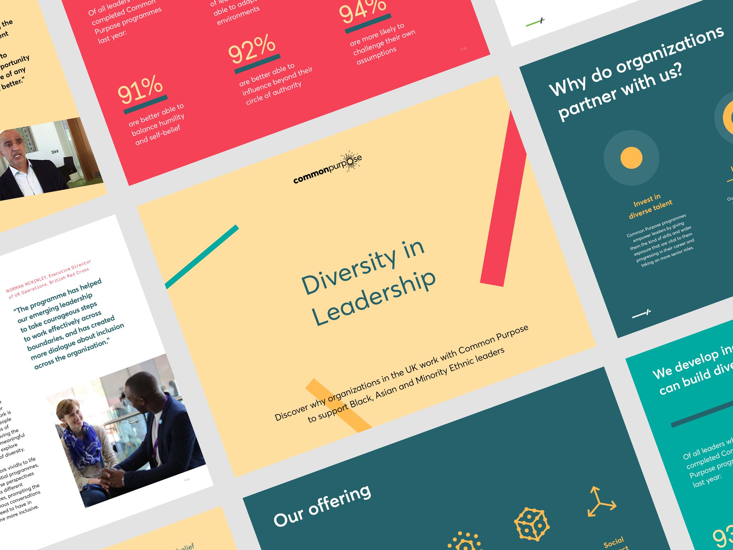 Common Purpose Diversity in Leadership